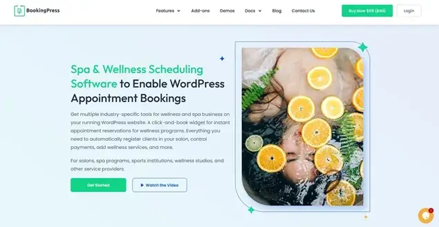 BookingPress Wellness Booking Software