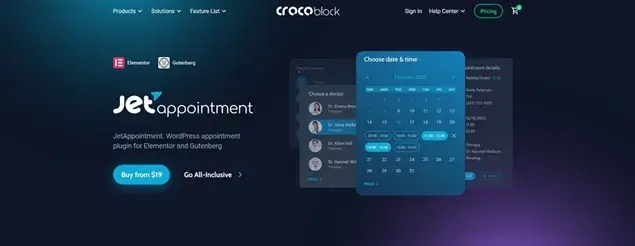 JetAppointment Plugin for Elementor