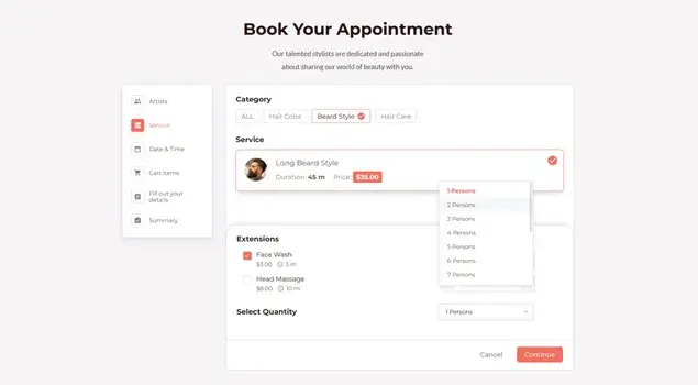 Booking Form