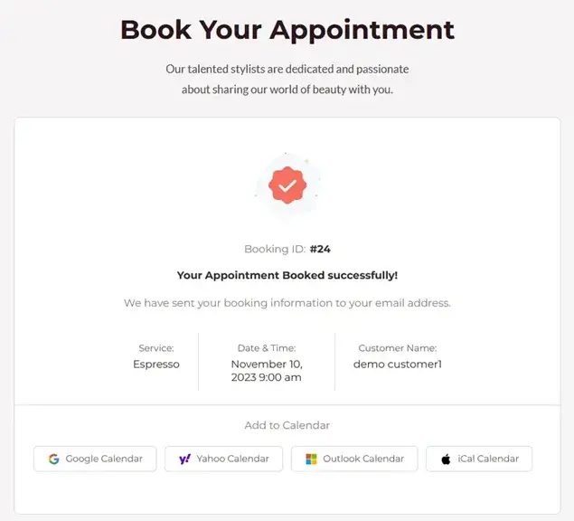 Book Your Appointment