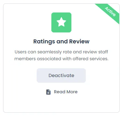 Ratings and Review