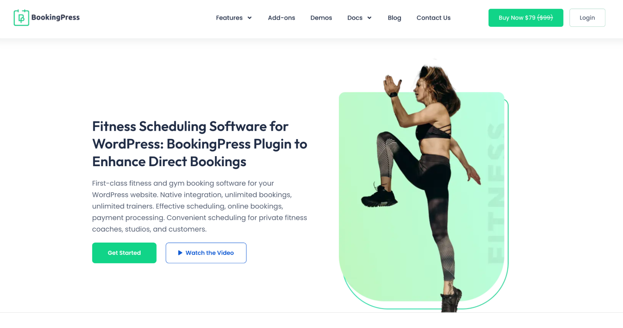 BookingPress Fitness Scheduling Software