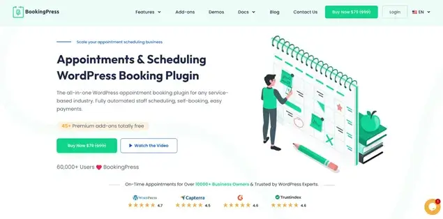 Appointment Bookings with BookingPress