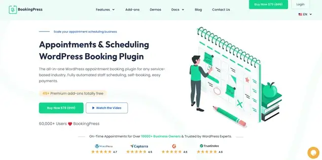 BookingPress for Appointment Scheduling