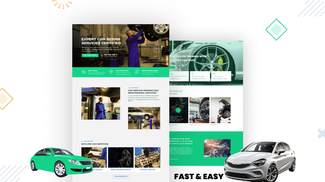 Best Car Repair WordPress Themes