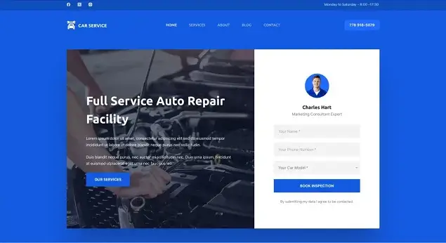 Car Service by Blocksy