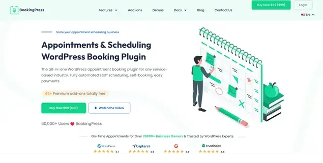 BookingPress Website