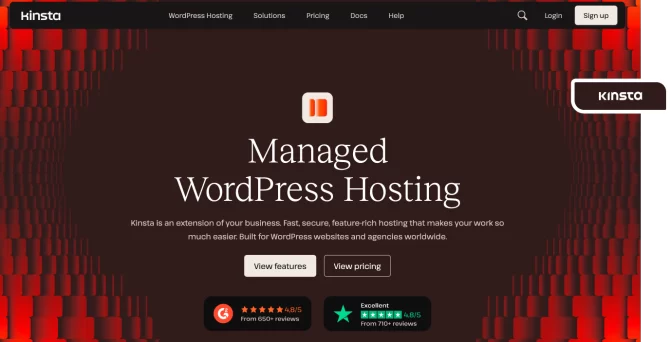 kinsta web hosting