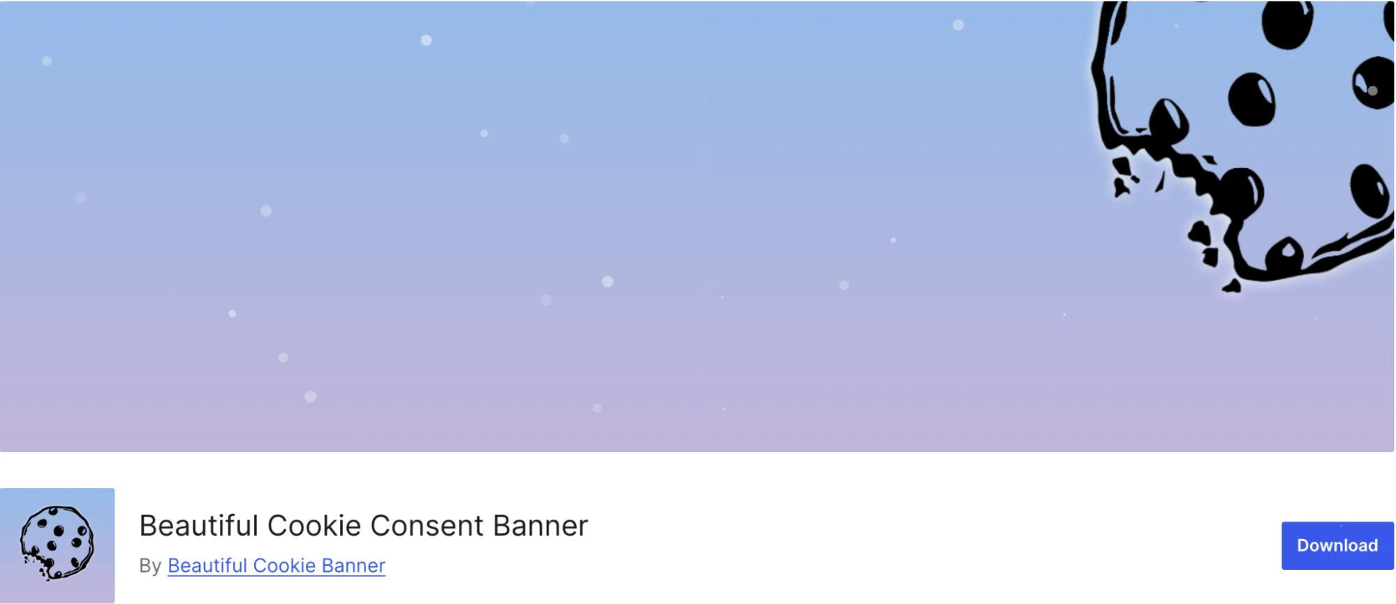 Beautiful Cookie Consent Banner