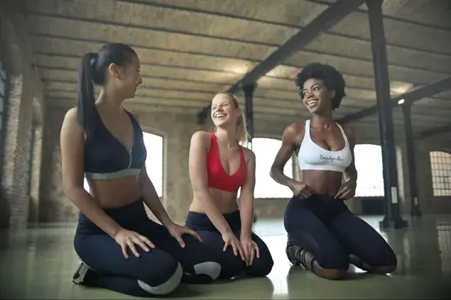 Group of Gym Girls