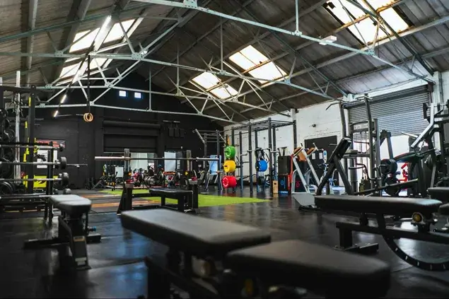 Gym Equipments Under Big Roof