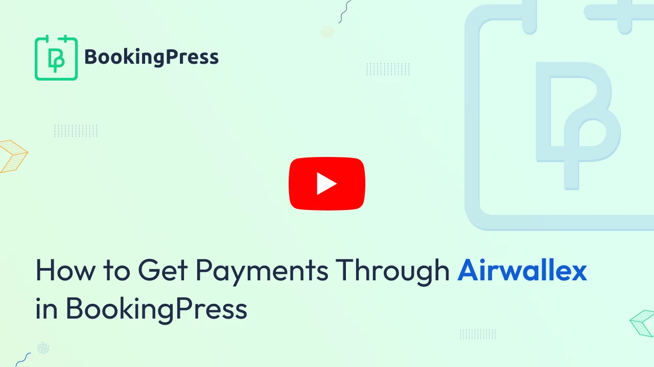 Airwallex Add-on of BookingPress