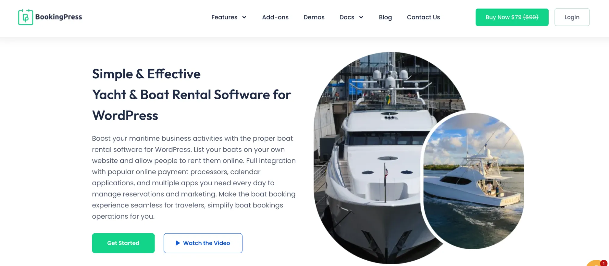 Get Yacht Booking Software