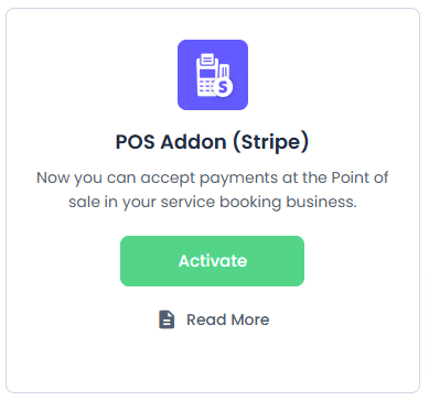 POS Addon (Stripe)